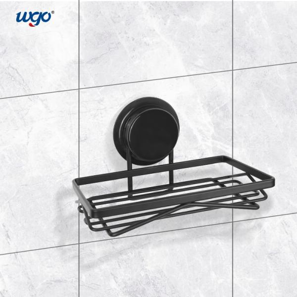 265mm Stainless Steel Matte Black Corner Shower Shelf ISO 9001