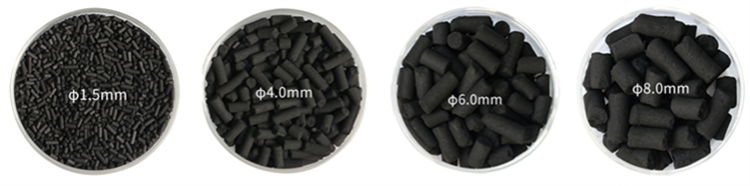 Water Treatment Coal Pellet Activated Carbon 3mm 0.35-0.45g/Ml For Chemical Auxiliary Agent