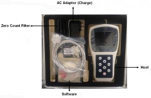 Buy cheap Laser Sensor Handheld Air Quality Monitor 0.1cfm Flow Rate product
