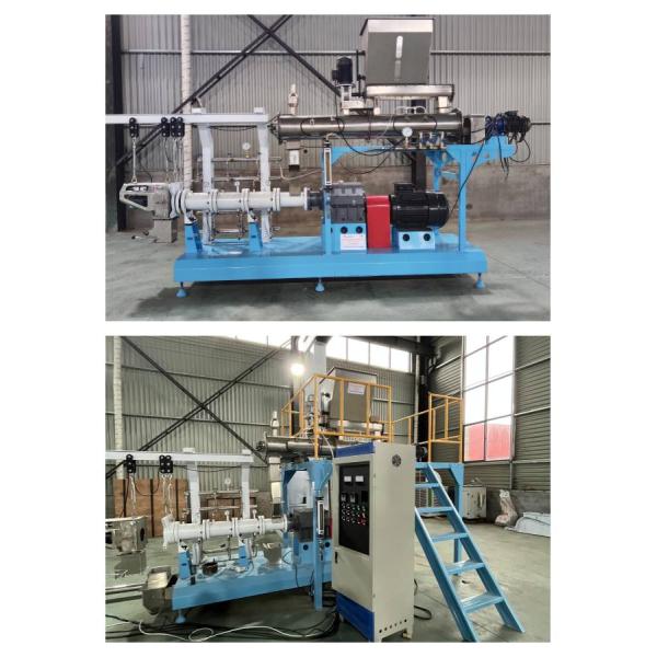 Automatic Single Screw Feed Extruder Shrimp Fish Food Extruder Machine