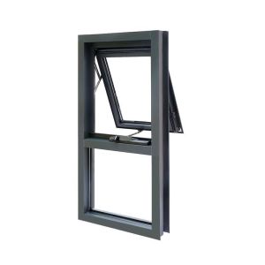 Aluminium Alloy Top Hung Window , Push Out Awning Windows For Balcony