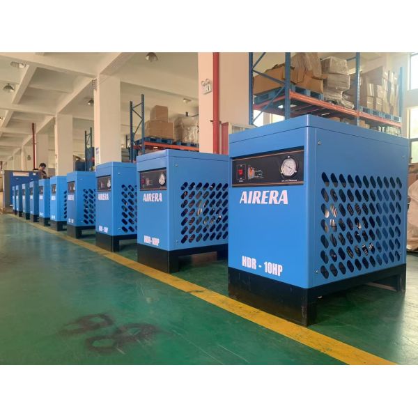30KW Belt driven air-cooling oil inject screw compressor