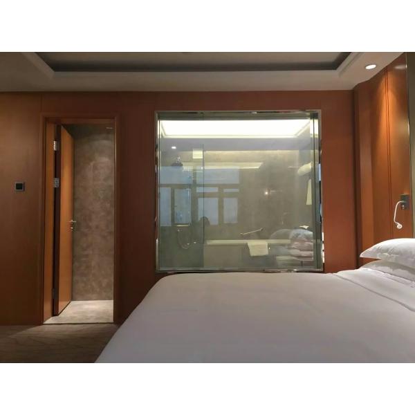 Privacy Protection PDLC Switchable Smart Glass 6+6mm With Low Power Consumption