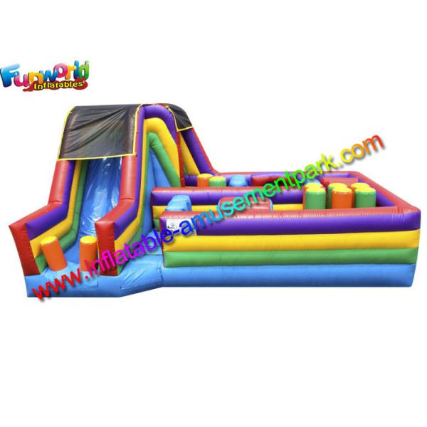 Attractive Inflatables Obstacle Course bounce house For Childrens And Adults