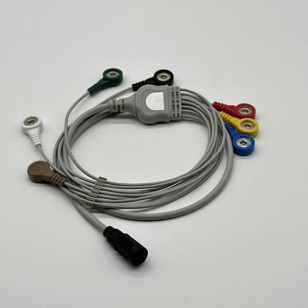 Valenta 8pin Holter ECG Recorder ECG Holter Cable MN-08