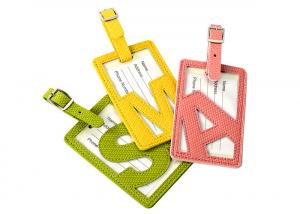 Buy cheap IMEGA Pantone Hollow Travel Luggage Tag Color Souvenir Gift product