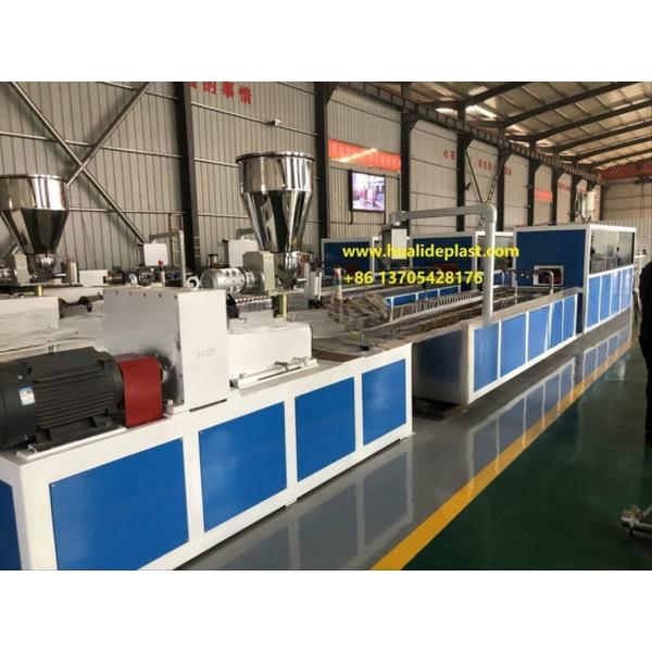 65/132 Foam Board Production Line 250Kg/H PVC Window Profile Extrusion Line