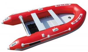 China 11 Feet 330cm Inflatable Sports Boat Round / Square 6 Person Inflatable Boat on sale