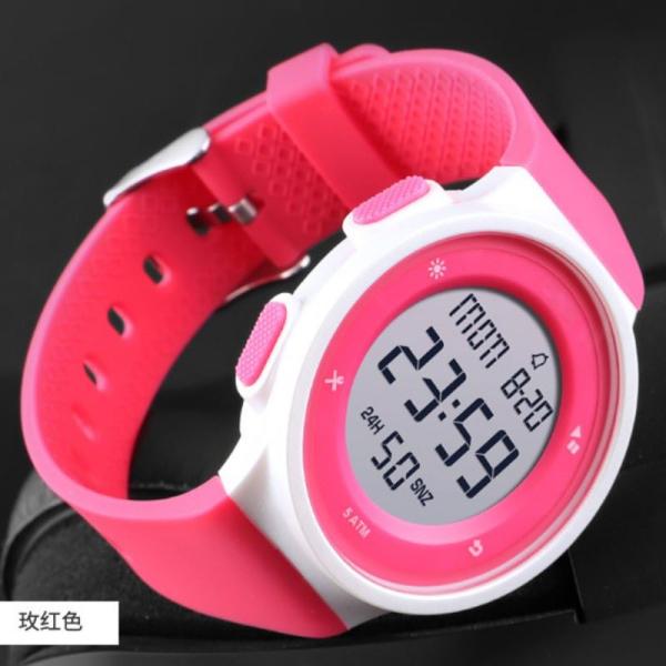 3-1 Sports Silicone Multi-Function Ultra-Thin Couple'S Watches Silicone Sport Watch