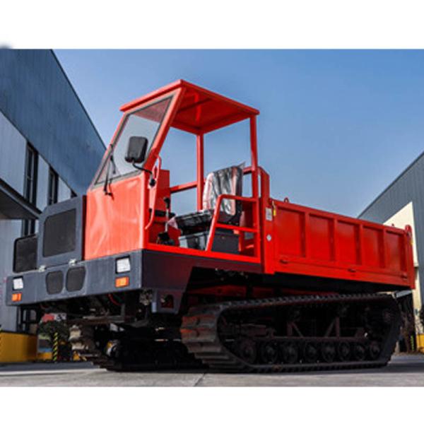 Self Dumping Tracked Loader Compact Skid Loader Paywelder Machine
