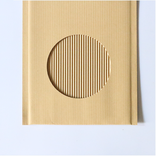 Environmentally 100% Recyclable Paper Padded Mailers Cushion Shockproof Kraft Paper Padded Bags Paper Packaging