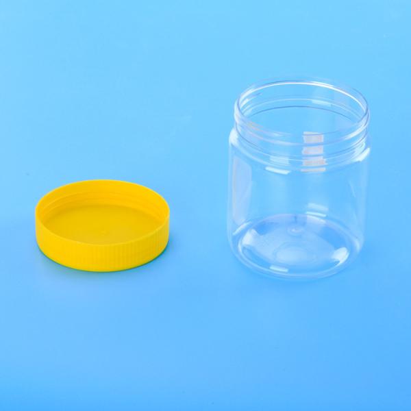2500ML FDA Oat Plastic Containers Screw Top Lids