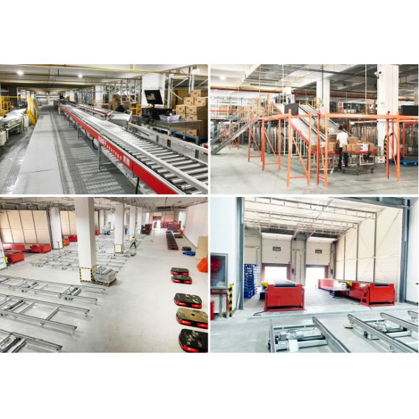 Carton Box Conveyor Sorting System Flexible Gravity Roller Conveyor System Logistics Sorting Warehouse Storage Rack