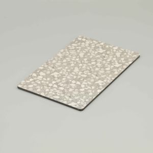 Buy cheap 4mm Grey PVDF Coated Marble Aluminum Composite Panels A2 Fire Rated Marble ACP Sheets 2440mm With Scratch-resistant product