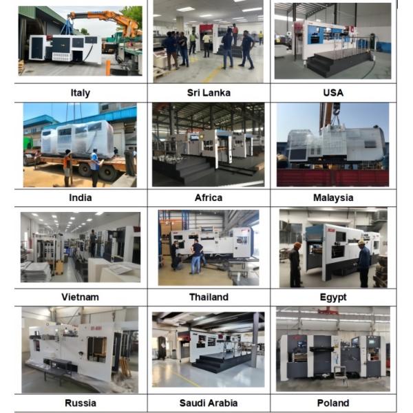 Semi Automatic Die Cutting Machine 14.5T for Corrugated Carton Box
