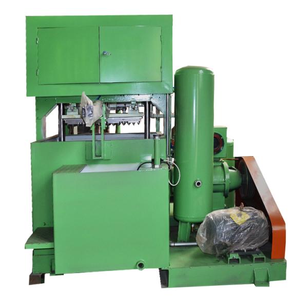 Customized Molds Pulp Molding Machine , Paper Egg Tray Making Machine