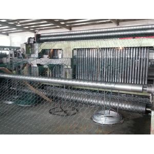 Automatic Hexagonal Mesh Machine 3300mm Width In Oil And Construction