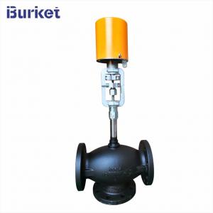 Buy cheap Heat Transfer Oil Three-two way Flange type Electric Control Valve product