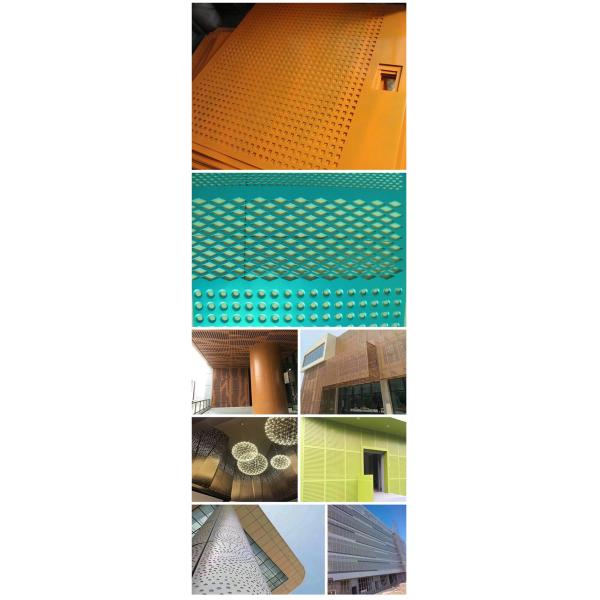 Stainless Steel Round Hole 2.0mm Perforated Metal Mesh Screen