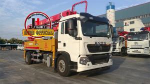 Buy cheap Concrete Truck China 2 Axle 30m Small Hydraulic Concrete Pump Machine Manufacturers In China product