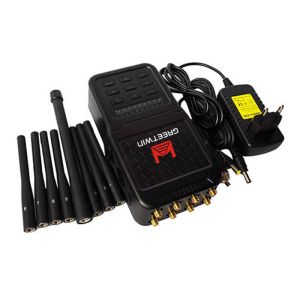 Buy cheap 5.8 G High Power Mobile Phone Jammer , ABS Shell RF Frequency Jammer Up To 20m product