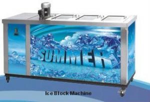 China Low Noise 1.00mm ice Block Commercial Refrigerator Freezer 6720kg / 24hours on sale