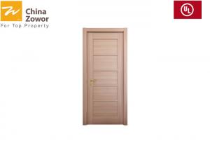 China BS Standard Painting Finish 90mins Fire Resistant Wooden Doors with Oak Wood Veneer on sale