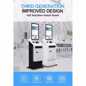 Touchscreen Self Service Terminal Kiosk Software Management Customizable
