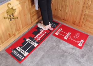 China Different Color Size Style Large Kitchen Rugs Washable Antistatic Easy Cleaning on sale