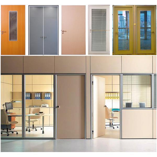 83mm MDF Demountable Partition Wall Panels 6063 Aluminum Frame