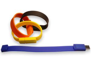 Buy cheap Colorful Wristband PVC USB flash Drive Silicon Bracelet USB stick 8Gb product
