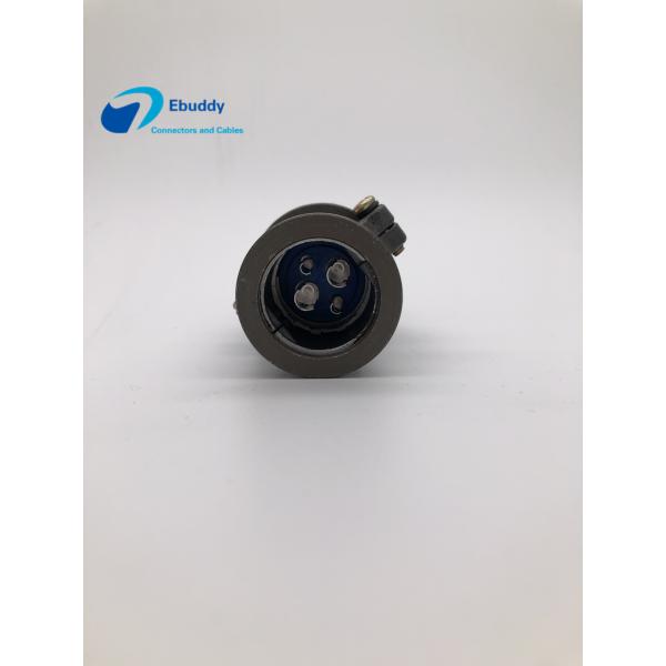 4 Pin Military Circular Connectors Aerospace P28K2P Straight Plug For Cable Assembly