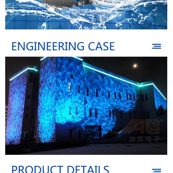 200 W Outdoor LED Par Advertising Gobo Logo Projector Light