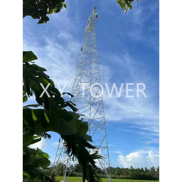 Hot Dip Galvanized Angle Steel Electricity Transmission Tower