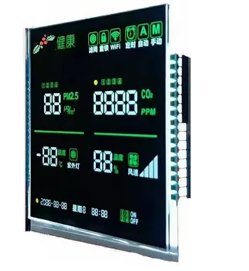 Buy cheap 3.5V VA LCD Display Transmissive Monochrome Numeric Screen Seven Segment Digit LCD Module product