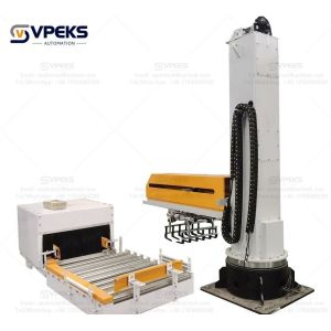 Drum Automatic Palletizer Machine With ABB Pallet Robot