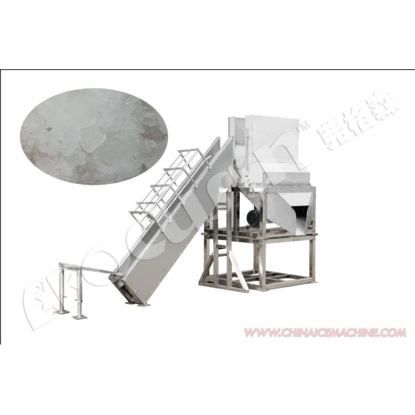 Heavy-Duty Stainless Steel Tube/Block Ice Crusher Machine with 650mL Container Volume