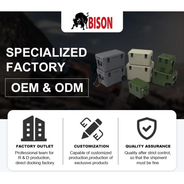 Outdoor Camping Tool Box High Quality Tool Box Plastic Cooler Camping Equipment Cooler Tool Box