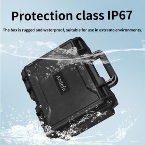 EM-3325 IP67 Waterproof Tool Case 362x310x174mm for DEWALT Tools