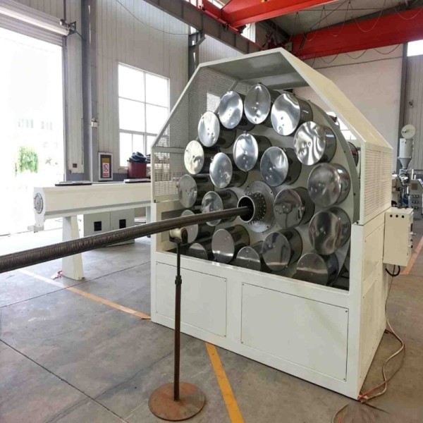 Flexible PU Foam Pre-Insulated PERT HDPE Pipe Extrusion Line for district heating