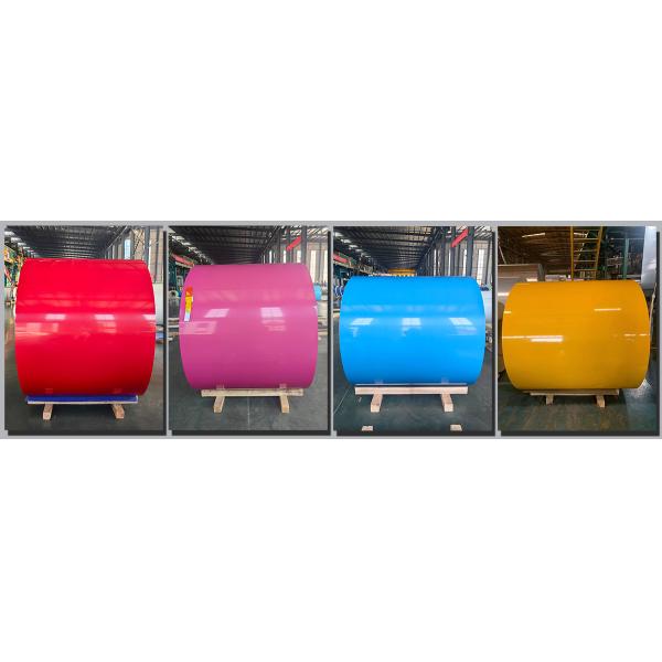 High Purity Aluminum Alloy 3003 High Brightness PVDF Coated Aluminum Coil