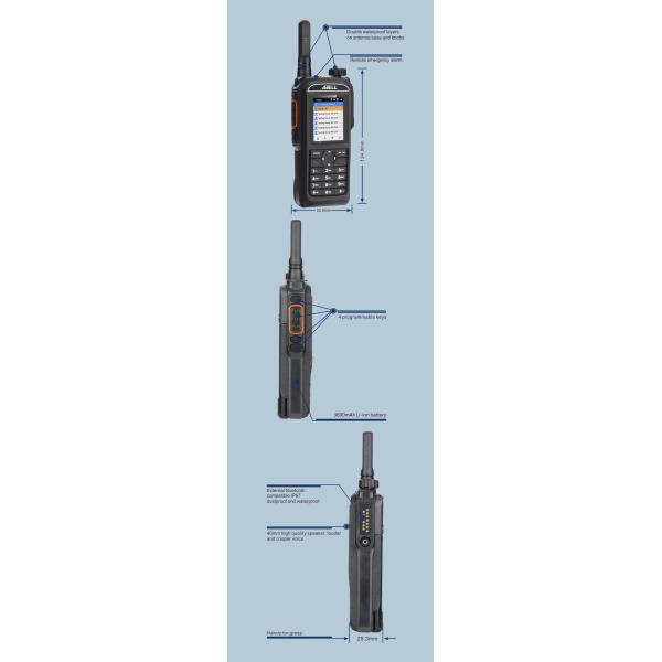 ABELL A760L Radio back view