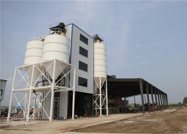 High Output Dry Mix Mortar Production Line With Twin Shaft Paddle Mixer
