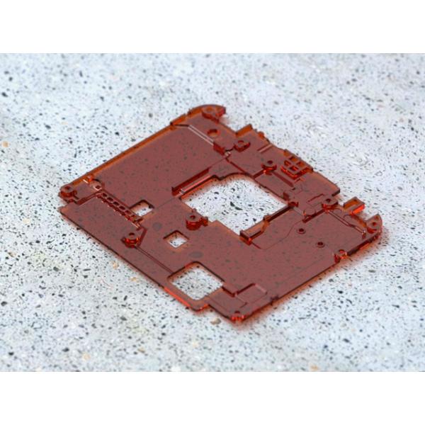 OEM / ODM ：Custom Consumer Electronics Molds / Transparent Three-proof Phone Upper Bottom Housing (1*4) No.23690