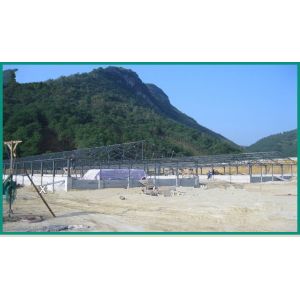 prefabricated light steel frames structural workshop