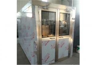 Buy cheap Electricity Double Swing Door Cleanroom Air Shower For Cargo And People product