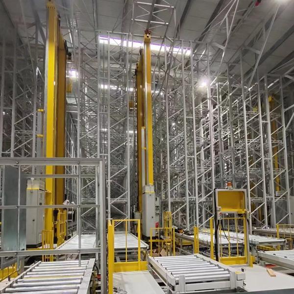 Rail Single Double Column Miniload Stacker Crane ASRS Automatic Box Picking and Retrieval System