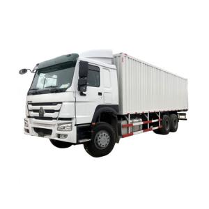 Buy cheap SINOTRUK HOWO 6X4 Lorry truck Van Cargo Box Truck Light Truck product