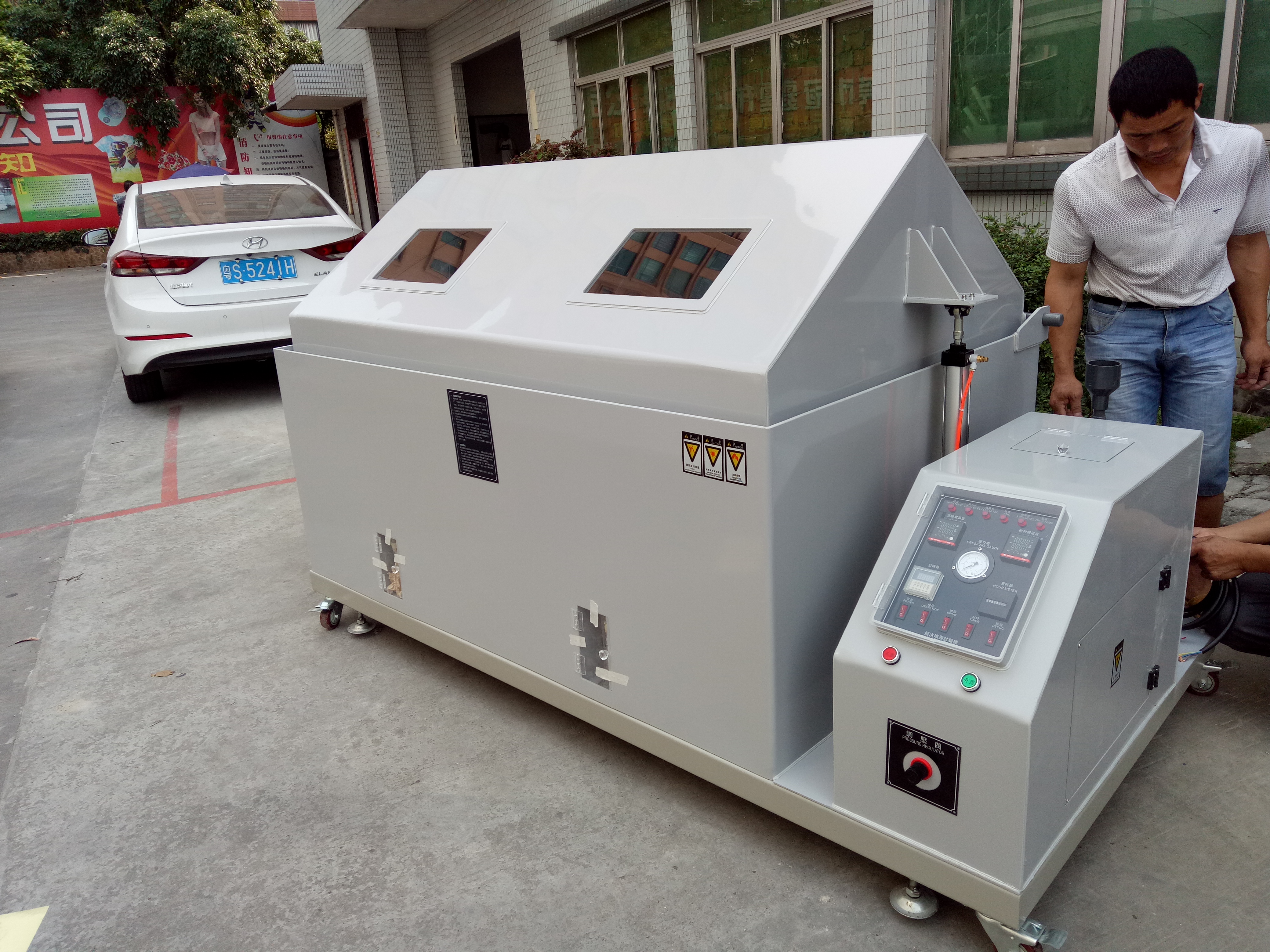 Automatic 800L Salt Spray Environmental Test Chambers Rubber Corrosion Testing Machine