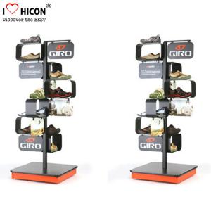 Buy cheap Freestanding Shoes Store Retail Supplies Metal Store Display Fixtures product